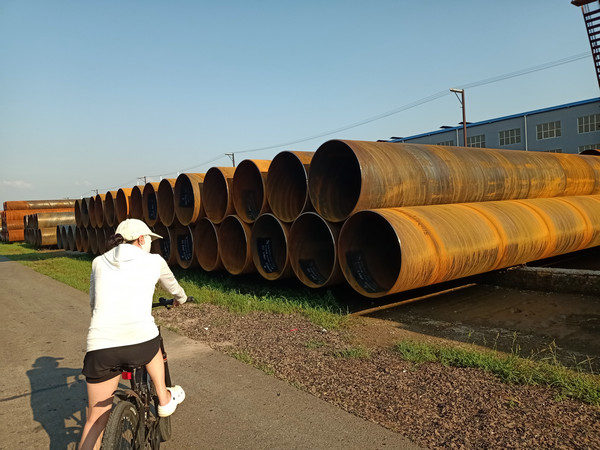 螺旋缝埋弧焊钢管原材料准备与预处理