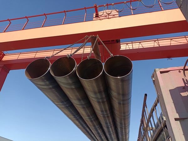 PSL2等级材质L415M螺旋埋弧焊钢管