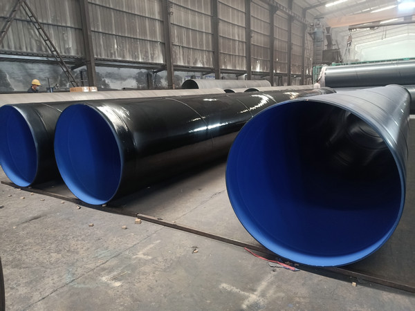 DN350×8内环氧外聚乙烯防腐钢管分析